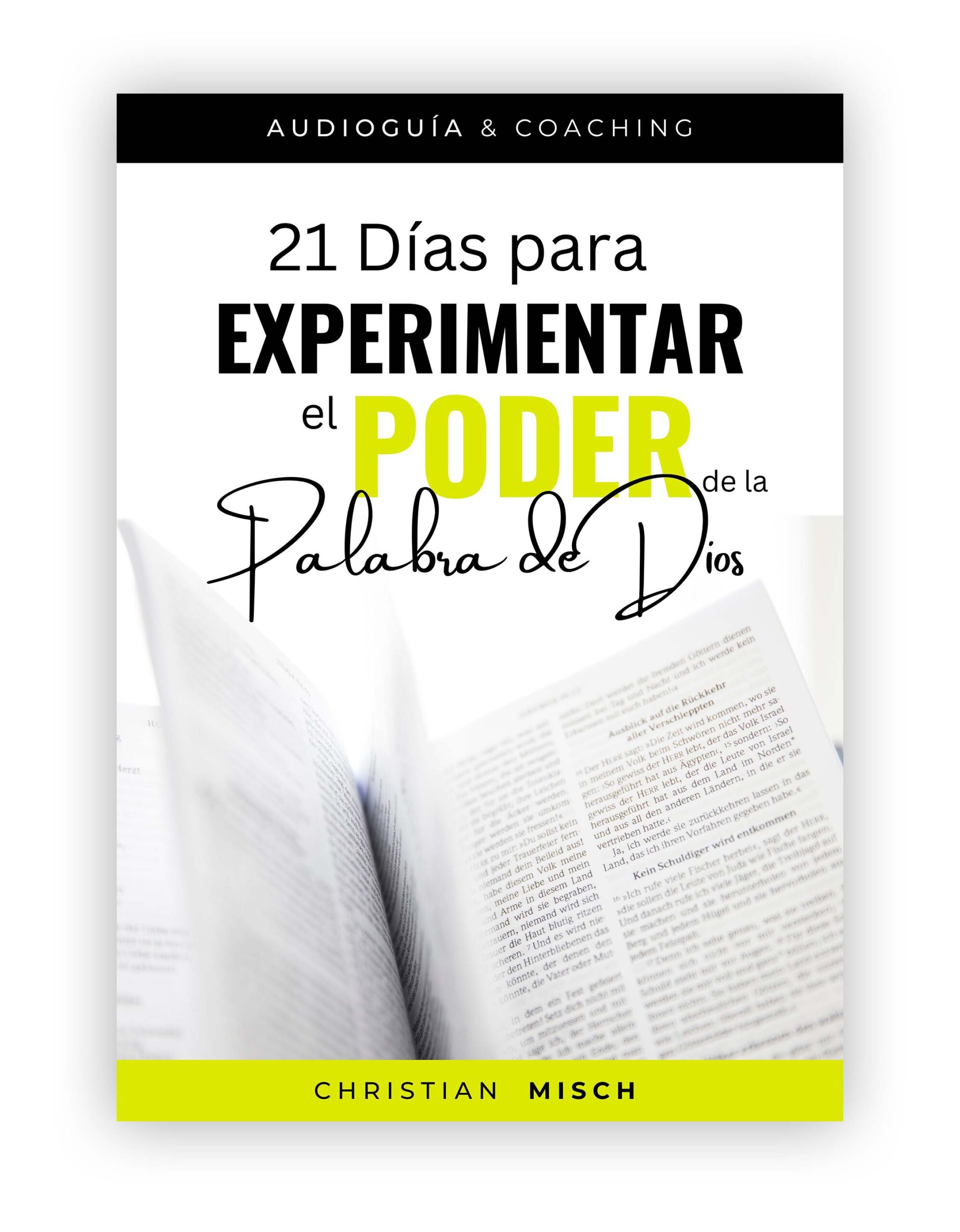 PDF A4. 21 Días Experimentar Poder Palabra de Dios (210 × 297 mm) Sombra